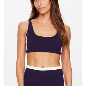The Upside Montage Rory Scoop Crop Sports Bra Size S NWT